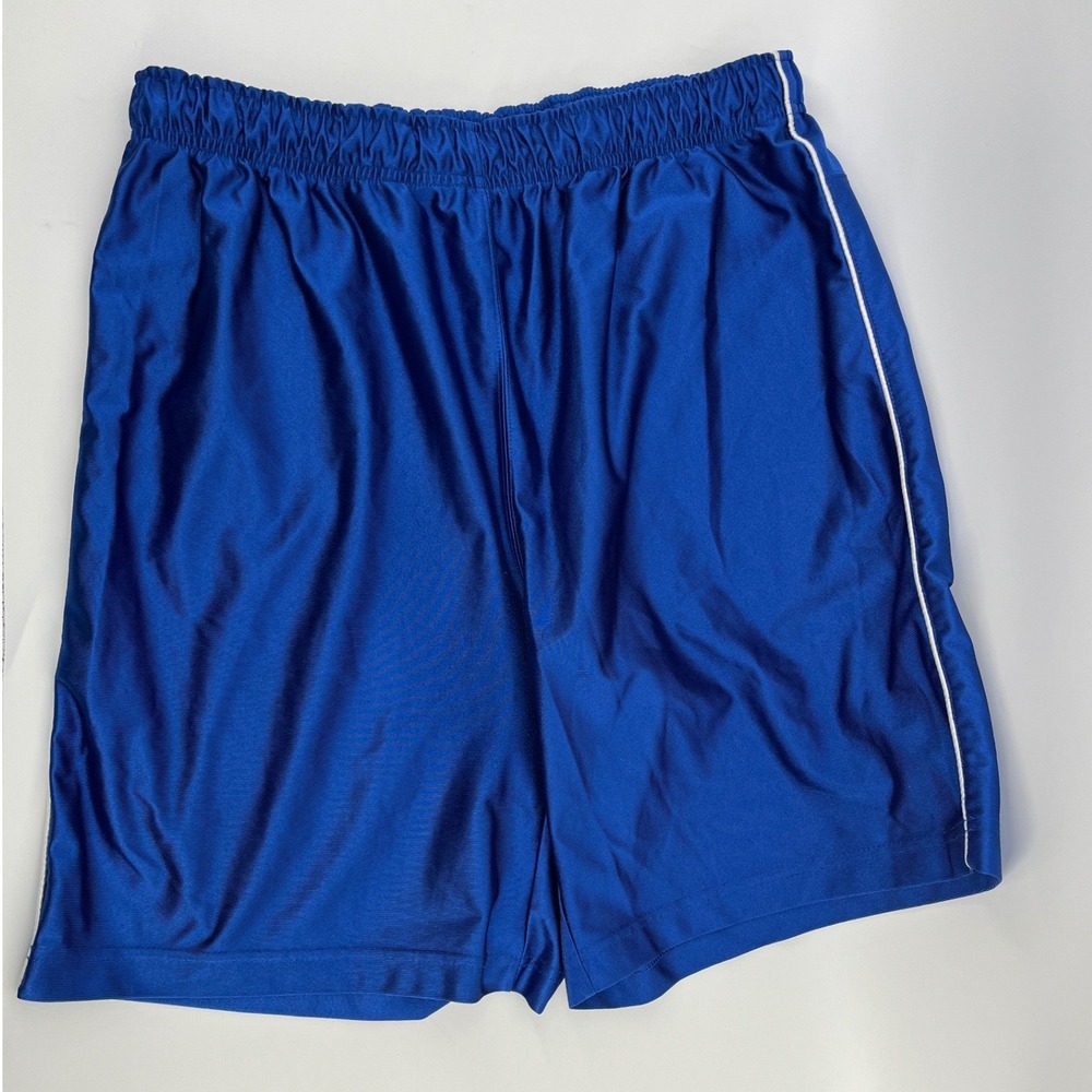 ProSpirit Men's Royal Blue Athletic Dazzle‎ Shorts Drawstring Size L